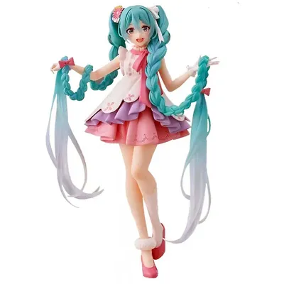 Anime Girl Action Figures | 14cm Virtual Idol Singer - 14cm Anime Figure -  Aliexpress