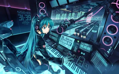 Hatsune Miku Anime Vocaloid Hatsune Miku Image Metal Sign 8.25 x 11.5 NEW |  Starbase Atlanta