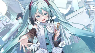 Anime Pop Heart — ☆ 【Bib】 「 Miku 」 ☆ ✓ republished w/permission...