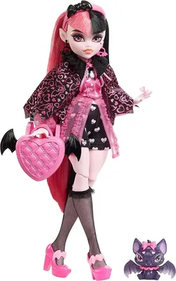 Лялька Монстер Хай Дракулаура Monster High Draculaura Doll з аксесуарами та  кажан HHK51 Оригінал (ID#1933796255), цена: 1250 ₴, купить на Prom.ua