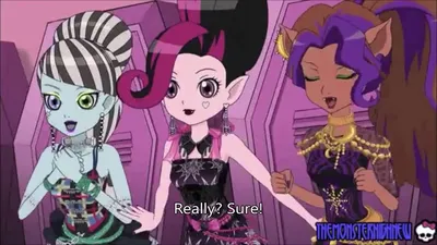 Monster High (Anime) ENGLISH SUB Episode 6 - YouTube