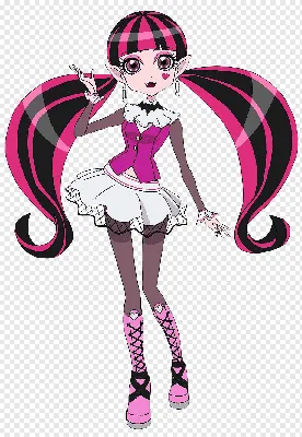 Monster High Anime Фрэнки Стейн Той, печать монстров, фиолетовый, мода  Иллюстрация, карикатура png | PNGWing