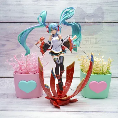 Купить Аниме фигурку \"Вокалоиды Хатсуне Мику\" оригинальная, 18см - Figure  Hatsune Miku Room Wear Ver. Vocaloid с доставкой по России