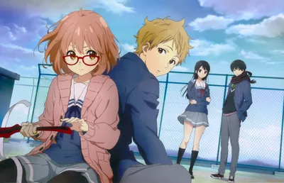 Обои Аниме Kyoukai no Kanata, обои для рабочего стола, фотографии аниме,  kyoukai no kanata, за, гранью Обои для рабочего стола, скачать обои  картинки заставки на рабочий стол.