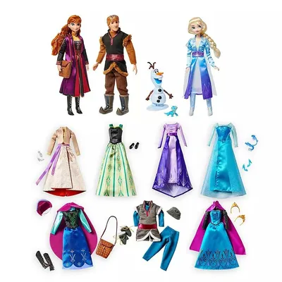 Купить Disney Frozen 2 Мега набор кукол Холодное сердце Анна, Эльза и  Кристоф Fashion Doll Deluxe по отличной цене в киеве