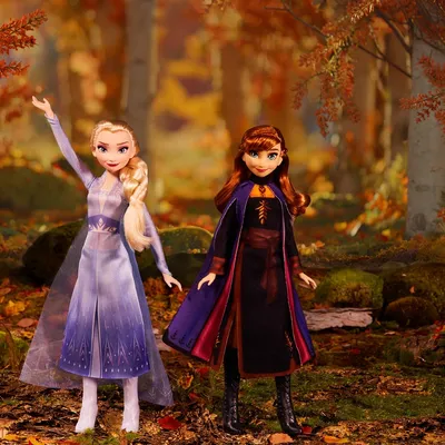 Набор игровой Disney Frozen Холодное Сердце Эльза Анна в детстве и ледяная  горка купить по цене 5890 ₸ в интернет-магазине Детский мир