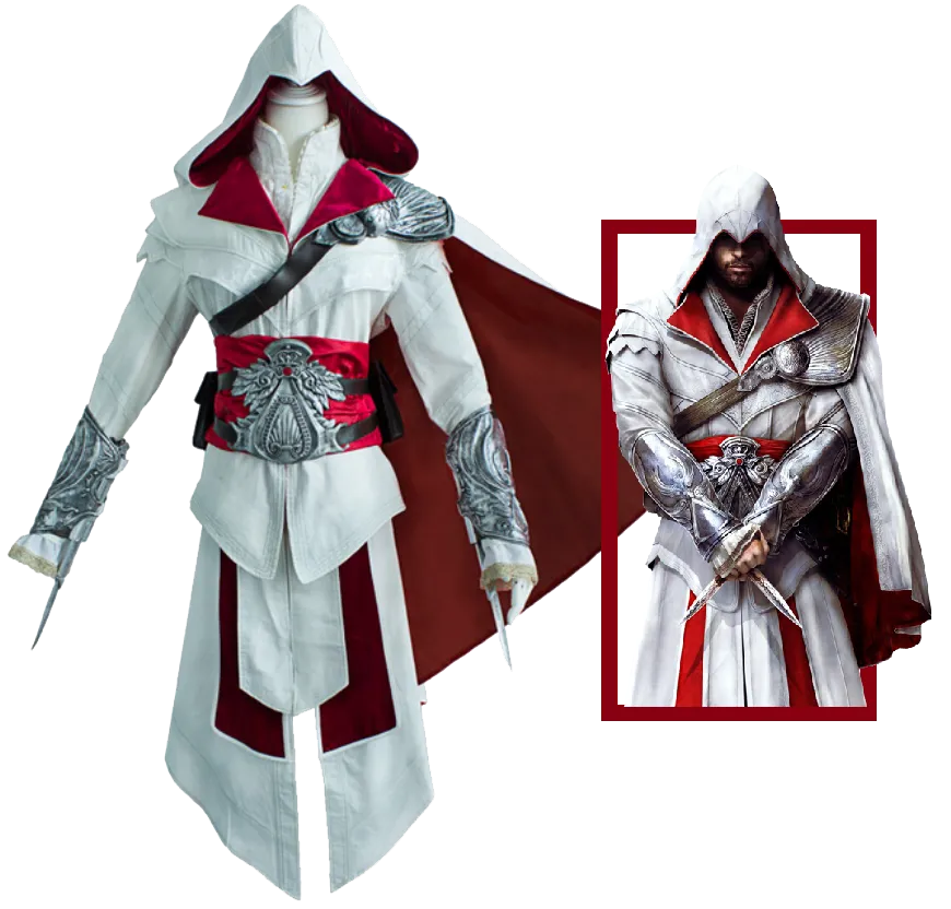 Ассасины какой год. Эцио Аудиторе Assassin s Creed 2 плащ. Костюм Альтаира в Assassins Creed 3. Костюм Эцио в Assassins Creed 2. Ассасин Крид костюм Эцио.