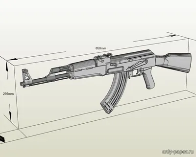 МАКЕТ АВТОМАТА КАЛАШНИКОВА ММГ АК-74, ОБЖ и НВП купить