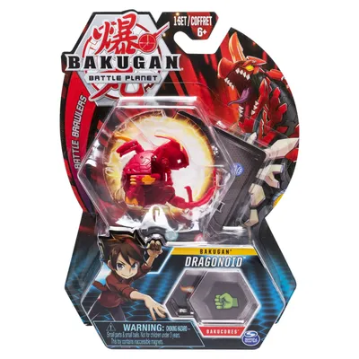 Bakugan, Dragonoid, Tall Collectible Action Figure and Trading Card, for  Ages 6 and Up (2\") - Walmart.com