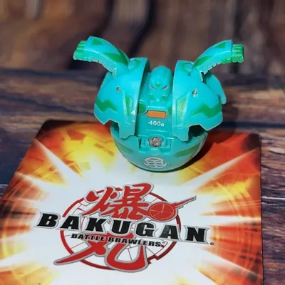 Bakugan Battle Brawlers Ventus B1 Robotallion 400G Collector Figure Teal  Green | eBay