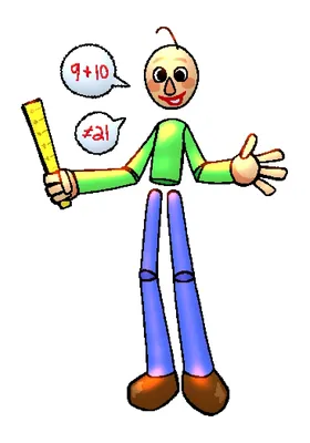 My old Baldi Model Render1 by Halow365alt1 on DeviantArt