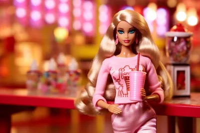 Кукла Барби 'Рождество-2014' (2014 Holiday Barbie), брюнетка,  коллекционная, Mattel [BDH14]