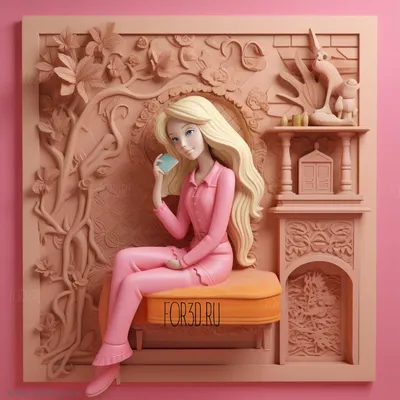 Жизнь Барби в Доме мечты Сериал 3 - 3d stl модель для ЧПУ