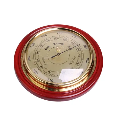 ярмарка шкалы барометра установленная к Стоковое Изображение - изображение  насчитывающей прогнозирование, бурно: 2391001