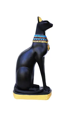 Black Egyptian Ancient Style Cat Goddess Bastet Statue. 2 sizes availa –  goodmanandwife