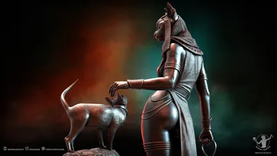 Bastet - Smite Digital Art by Mirco Cabbia - Fine Art America