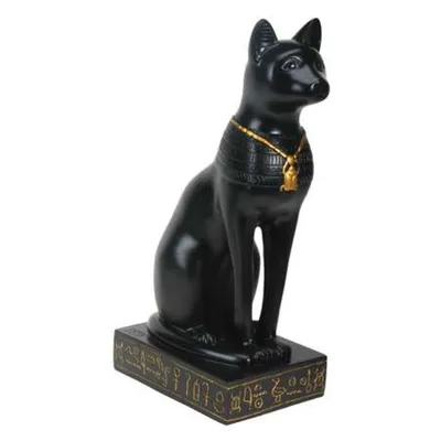 Bastet Statue Egyptian Goddess Mini Resin Bronzed Mythology Sculpture | eBay