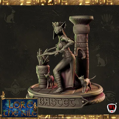 Egyptian Goddess Bastet Stock Illustration - Download Image Now - Bastet,  Egyptian Culture, God - iStock