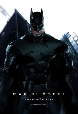 MAN OF STEEL 2 - BATMAN | Batman, Man of steel, Comics artwork