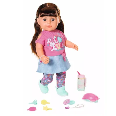 Кукла «Беби Бон: Сестричка» — Брюнетка, 43 см купить в Москве на Jetbaby.ru