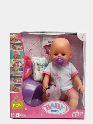 Кукла Baby Born (Беби Бон) девочка 822005 купить в Минске