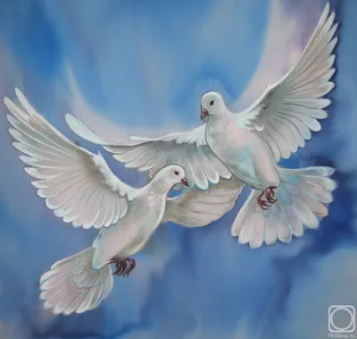 Белый голубь 3D model - Скачать Животные на 3DModels.org