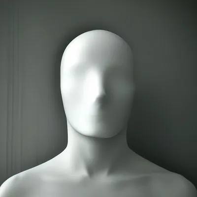 Человек без лица картинки - 64 фото
