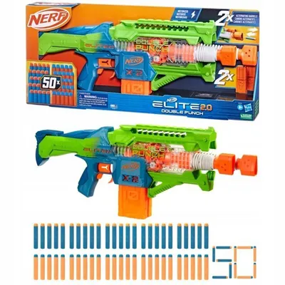 Бластер NERF Нерф с Мягкими Патронами (автомат, Пистолет с Пульками,  Игровой Набор с Пистолетом) — Купить на BIGL.UA ᐉ Удобная Доставка  (1641606044)