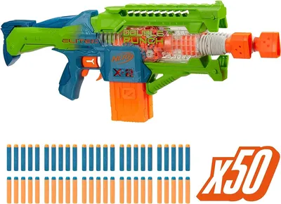 Бластер Nerf HYPER Siege - 50 Купить Бластер Nerf HYPER Siege - 50: фото,  характеристики, отзывы | ShopTech.ru