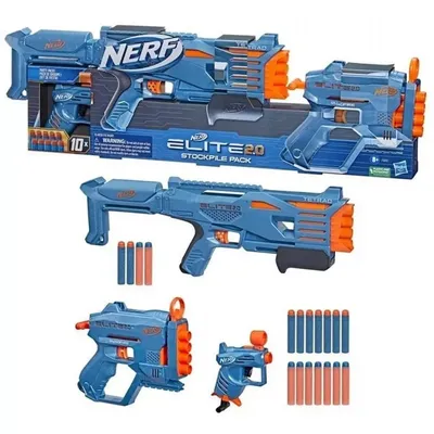 Набор бластеров Nerf Elite 2.0 Face Off Target Set (F8273) купить | ELMIR -  цена, отзывы, характеристики