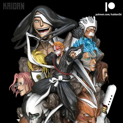 Bleach - Espada (Sketch) by Xeno-Verzez on DeviantArt