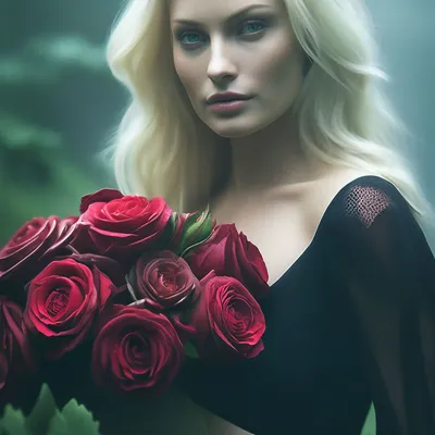 Цветы для блондинки | Diana Nazarova | Дзен