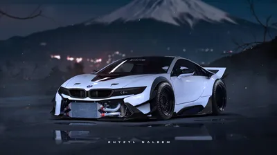 BMW i8 Rendered as Proper Race Car - autoevolution