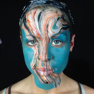 Эта девушка создает жуткий бодиарт на лице, используя свою руку как маску »  uCrazy.ru - Источник Хорошего Настроения