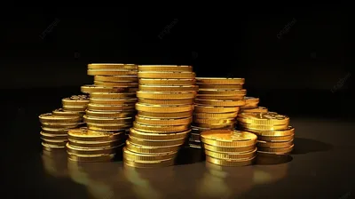 3d иллюстрация кучи золотых монет бат символ процветания богатства и  изобилия, падающие монеты, золотые инвестиции, депозит фон картинки и Фото  для бесплатной загрузки