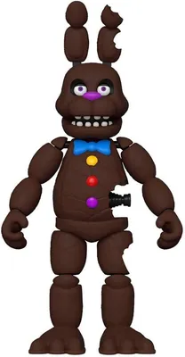 Подвижная фигурка Шоколадный Бонни Фнаф (Five Nights at Freddy's- Chocolate  Bonnie) - купить с доставкой по выгодным ценам в интернет-магазине OZON  (311327279)