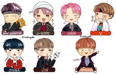 Pin by Алина Шкарина on BTS (но тэхен биас) | Chibi wallpaper, Chibi, Anime  chibi