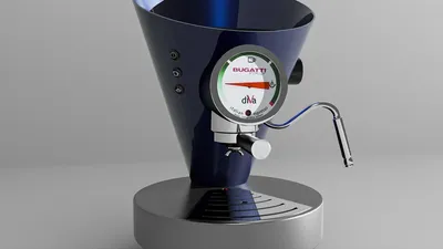 Bugatti Diva Coffeemaker 3D Model $39 - .obj .max .fbx - Free3D