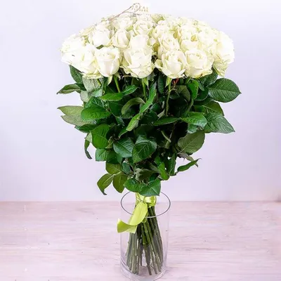 Букет из белых роз - купить в Кирове / Мир цветов