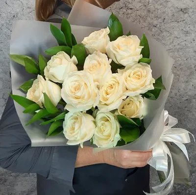 Букет белых роз | Floral, Floral wreath, Birthday