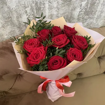 Букет 20 красных роз купить за 4 400 руб. с круглосуточной доставкой |  Мосцветторгком