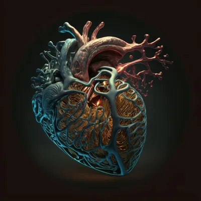 Человеческое сердце для срисовки - 93 фото