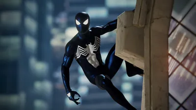 Скачать Marvel's Spider-Man \"Черный костюм симбота из комиксов\" - Скины