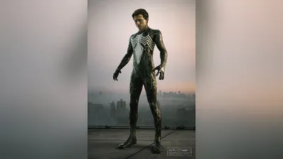 Художник «Человека-паука» и «Мстителей» показал, как мог бы выглядеть Том  Холланд в черном костюме симбиота