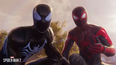 Человек-Паук в чёрном костюме на свежем промо Marvel's Spider-Man 2 | Red  Head Sound — Перевод и Озвучивание | ВКонтакте