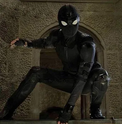 Игровая Фигурка Человек-паук в черном костюме 30 см Майлз Моралес - купить  с доставкой по выгодным ценам в интернет-магазине OZON (929283233)