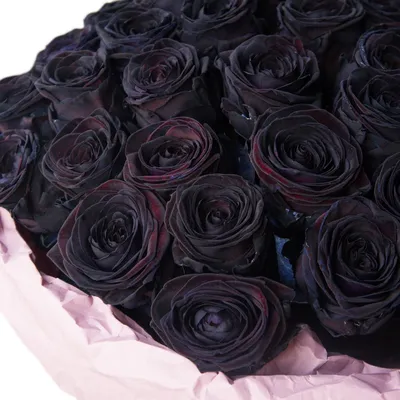 Композиция \"Wednesday\" из черных роз— купить в Таразе по цене 33300.00  тенге | Интернет-магазин «TarazZakazBuketov»