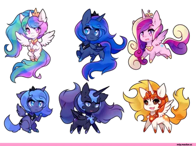 My Little Pony Friendship is Magic Photo: excessively chibi ponies | My  little pony friendship, Little pony, My little pony