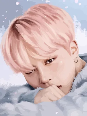 Картина по номерам на холсте kpop bts Jimin Пак Чимин - 2326 30X40 - купить  с доставкой по выгодным ценам в интернет-магазине OZON (280481273)