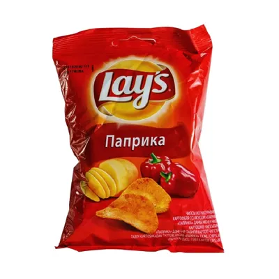 Чипсы Lays паприка 140 г | Картофельные чипсы | Arbuz.kz